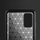 Këllëf telefoni Carbon Lux për Huawei Honor 30, TPU i butë, kundër rrëshqitjes, i zi
