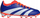 Këpucë futbolli për kalamoj adidas Predator League MG Jr IF6412, për fusha të forta dhe artificiale, blu me portokalli