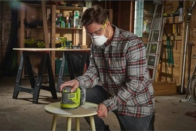 Brushe orbitale Ryobi RROS18-0, 18V, pa bateri, jeshile