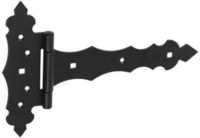 Menteshë zbukurimi ZOB 200x170, metal 2.5mm, e zezë