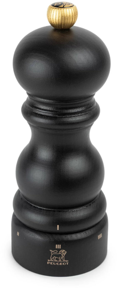 Mulli piperit Peugeot Paris u'Select, 15 cm, dru, ngjyrë çokollatë