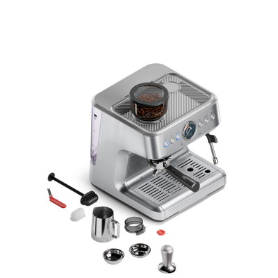 Makinë kafeje Chefman Crema Supreme Premium Espresso Maker, Stainless Steel