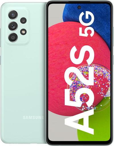 Telefon Samsung Galaxy A52s 5G (SM-A528BLGDEUE), 6.5\", Super AMOLED, 6 GB RAM, 128GB, Dual SIM, mente