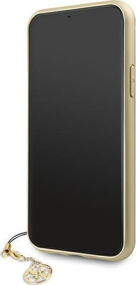 Kapak telefoni Guess GUHCN61GF4GGR, për iPhone 11 6.1", i fortë, gri