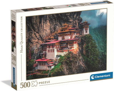 Puzzle Clementoni High Quality Collection The Tiger's Nest, 500 copa, shumëngjyrësh