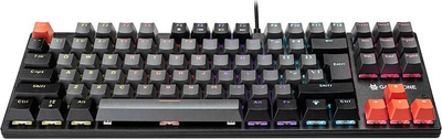 Tastierë mekanike Tracer Gamezone Strike 87, TKL, me kabllo, e zezë