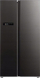 Frigorifer side by side Midea MDRS791MIC28, me ekran dixhital, kapacitet i madh, gri e errët