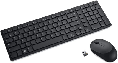 Set tastiere dhe mausi Dell KM555 pa kabllo, i zi