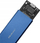Kuti ekstern Qoltec për SSD M.2 SATA, USB 3.0, 5Gb/s, 2TB, blu