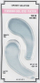 Patch xheli për sy Missha Speedy Solution Firming Gel Eye, 2 copë, transparent
