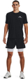 Pantallona të shkurtra sportive Under Armour Vanish Woven 2-in-1 Vent, meshkuj, të zeza