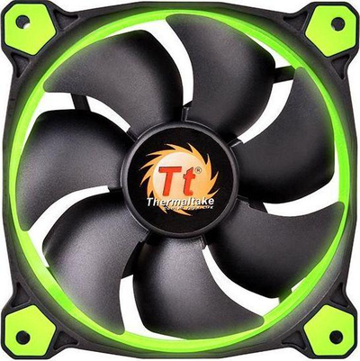 Ftohës Thermaltake Riing LED, 140 mm, i gjelbër