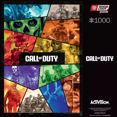 Puzzle Good Loot Call of Duty Operators, 1000 copa, 48x68cm, shumëngjyrësh