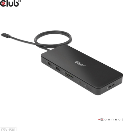 HUB USB Club 3D Thunderbolt 4 11in1, 3x Thunderbolt, 3x USB, i zi