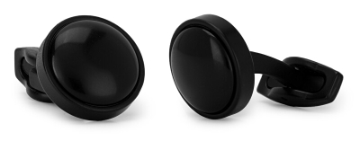 Troli Elegant Black Cufflinks