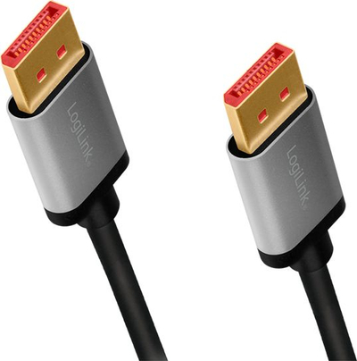 Kabllo DisplayPort LogiLink CDA0105, 2m, 8K, gri