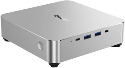 Мини ПК Чуви АуБокс, Интел Кор i7 13620H, 16GB РАМ, ССД 512GB, црн