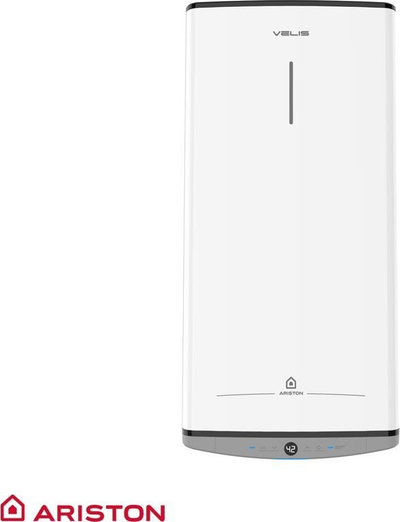 Bojler elektrik Ariston Velis Dune 50, 50L, montim horizontal edhe vertikal, i bardhë