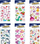 Stickerë shkumëze MFP Foam Stickers Mix 6121, 3D, shumëngjyrëshe
