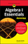 Algebra I Essentials for Dummies - Mary Jane Sterling