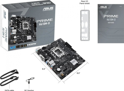 Pllakë amë Asus PRIME H610M-D