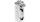 Depozitë vaji TurboWorks Oil Catch Tank, 1L, alumini, argjend
