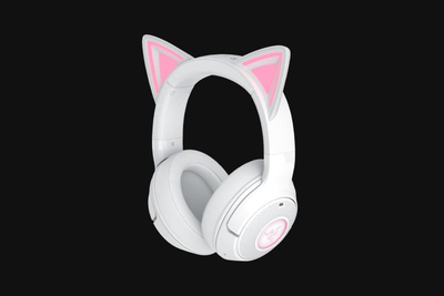 Kufje wireless Razer Kraken Kitty V2 BT, Bluetooth 5.2, Gaming Mode, të bardha