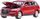 Maket metalik MSZ Audi Q7, 1:32, pull-back, i kuq