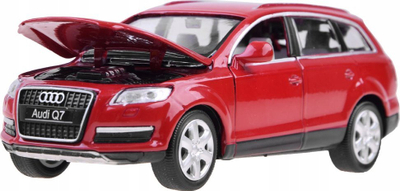 Maket metalik MSZ Audi Q7, 1:32, pull-back, i kuq