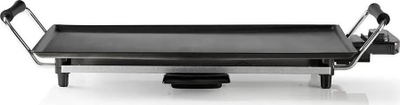Grill elektrik tavoline Nedis Teppanyaki, 47.5cm x 26.5cm, me veshje jo ngjitëse, ngjyrë e zezë