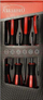 Set kaçavidash Abraboro AB52006001, 6 copë, slotted PH PZ, shumëngjyrësh
