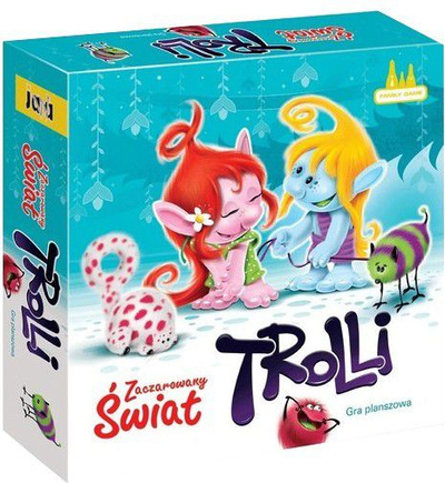 Lojë shoqërore Jawa Enchanted World of Trolls, familjare, me karta
