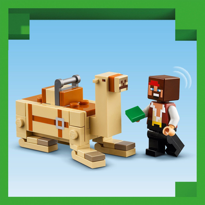 Lodër ndërtime LEGO Minecraft 21259 Pirate Ship Voyage, set piratësh, mbi 8 vjeç, shumëngjyrësh