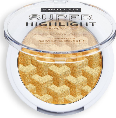 Илуминатор за лице Relove by Revolution Super Highlighter, Gold, златна нијанса