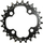 Rreth zinxhiri Shimano M660 Triple, 24T, për 10 shpejtësi, i zi