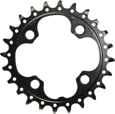 Rreth zinxhiri Shimano M660 Triple, 24T, për 10 shpejtësi, i zi