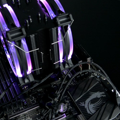 Ftohës procesori Raijintek LETO PRO RGB, 120mm, RGB, i zi
