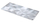 Подлога за глувче за гејминг ENDORFY Crystal Onyx White XL, мазна површина, прошиени рабови, црно-бела