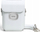Çantë mbrojtëse LoveInstant për Fujifilm Instax Mini Link 2, lëkurë eko, me rrip, e bardhë