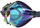 Syze noti Speedo Vanquisher 3.0 Mirrored LTD, lente pasqyruese, lejla blu