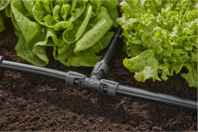 Pjesë lidhëse Gardena Micro Drip T-Joint, 13mm 1/2", e zezë