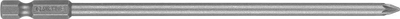 Bit kaçavide Graphite Pozidriv PZ1, 150 mm, 1/4", gri grafit