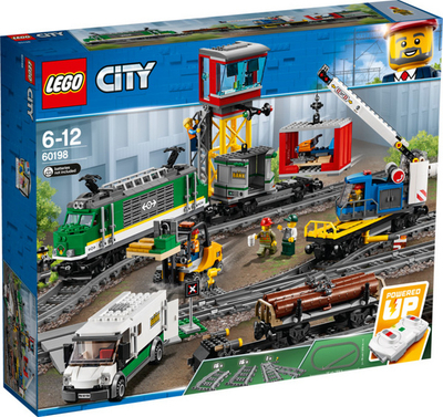 Set figurash LEGO City 60198 Freight Train
