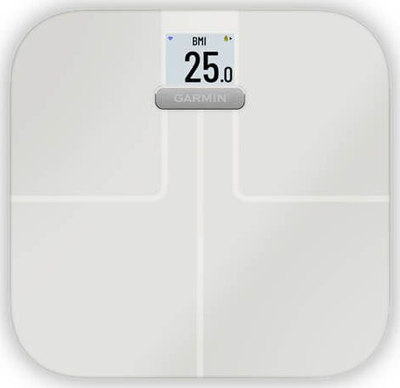 Peshore inteligjente Garmin Index S2, WiFi, ekran me ngjyra, e bardhë