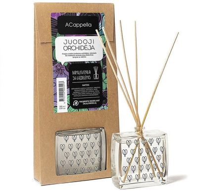 Aromatizues ambienti ACappella Black Orchid, me shkopinj, 100 ml