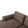 Sofa këndore Nacho e majtë (HM3279.03L), kaftë/ argjendtë