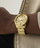Orë dore për meshkuj Guess Elliot GW0893G3, e artë