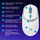 Maus gaming Logitech G309 Lightspeed, wireless, optik, i bardhë