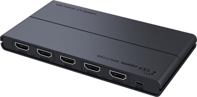 Splitter HDMI PremiumCord 2.0, 1 me 4 porta, 4K 60Hz, HDR