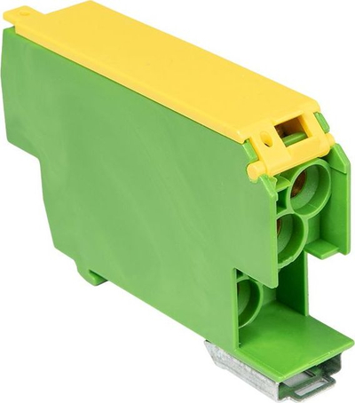 Bllok shpërndarës Elektro-Plast SDB-25/Z, 1P, 100A, jeshil